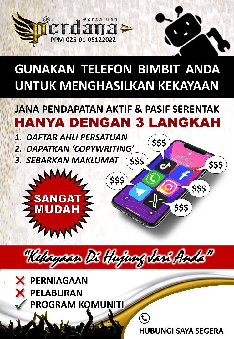 Peluang untuk semua jadi Jutawan